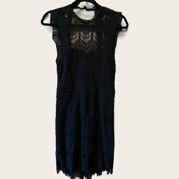Free People Intimately NWT Daydream Lace Open Back Mini Dress - Picture 2 of 11